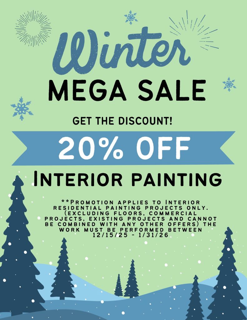 Current interior painting offers with Apap Painting, Inc.