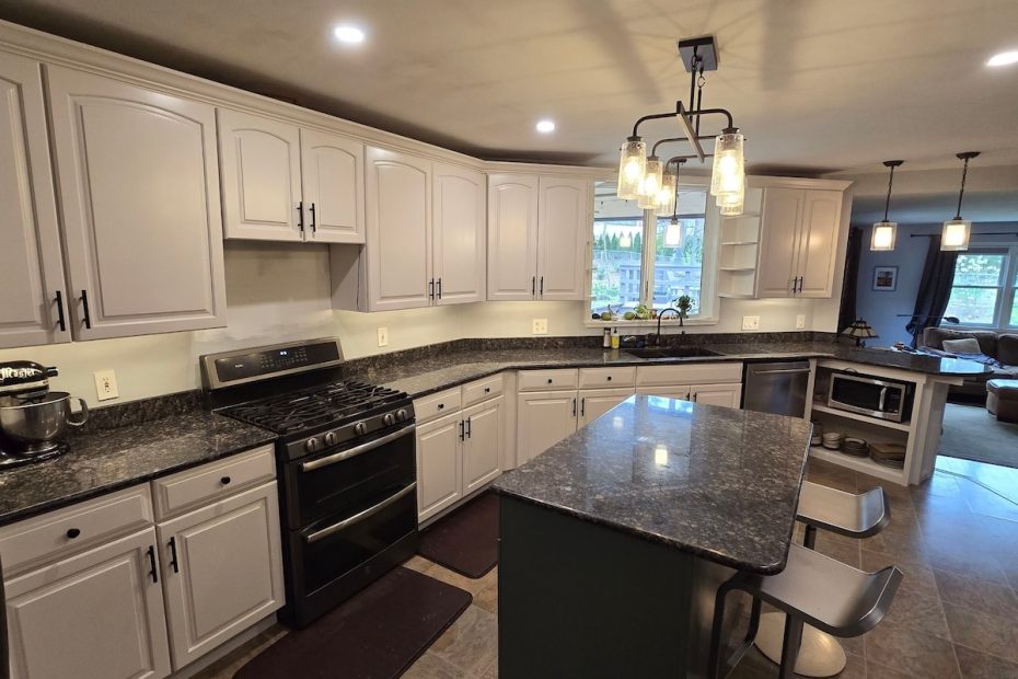 painted kitchen cabinets